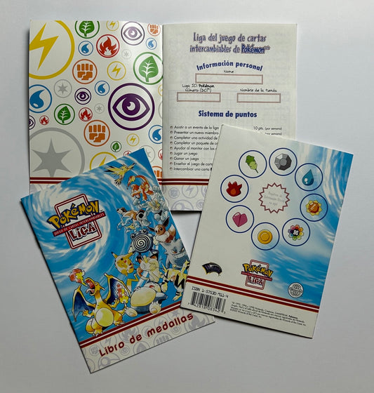 Pokémon League TCG Badge Book 