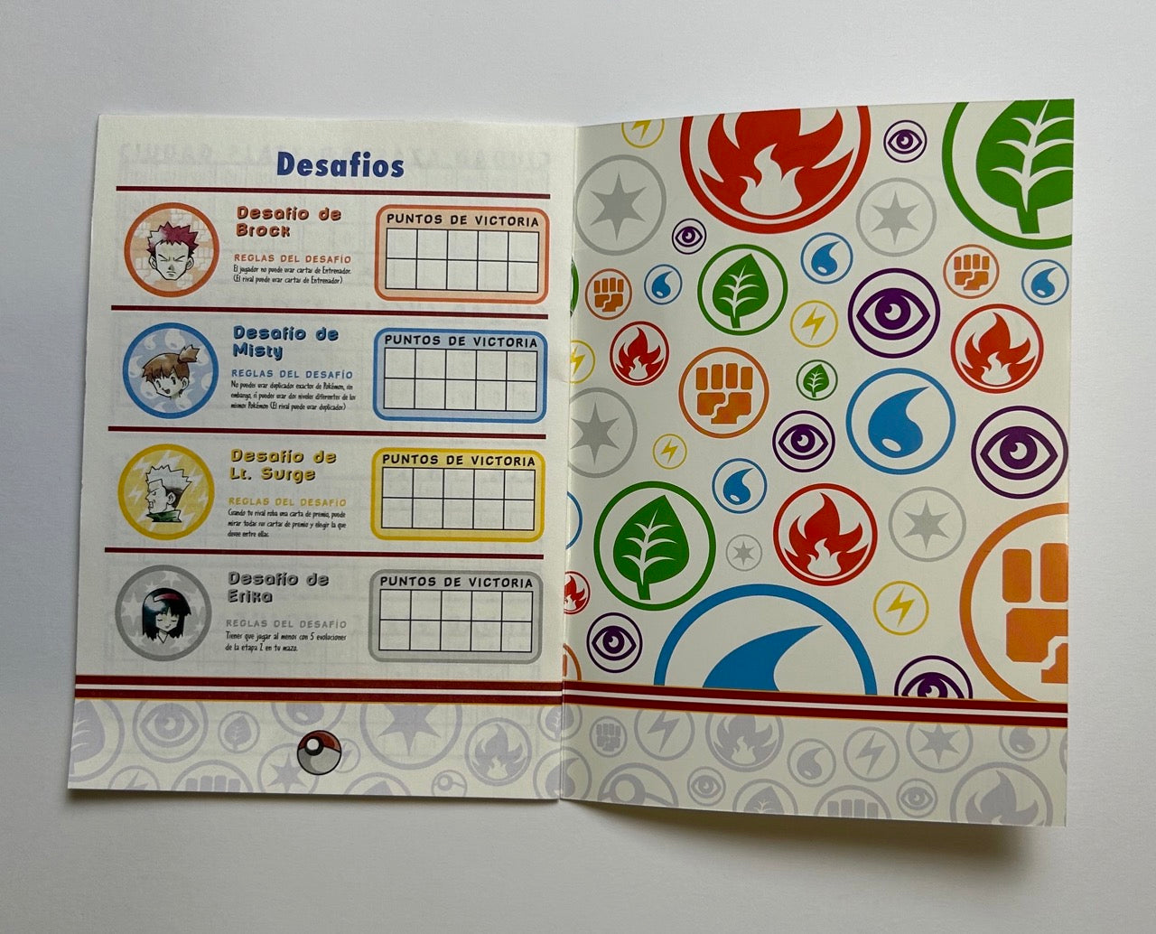 Pokémon League TCG Badge Book 